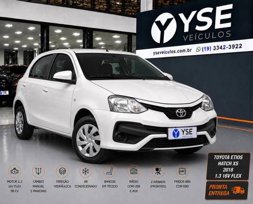 TOYOTA ETIOS 1.5 XS 16V FLEX 4P MANUAL TOYOTA ETIOS 1.5 XS 16V FLEX 4P MANUAL